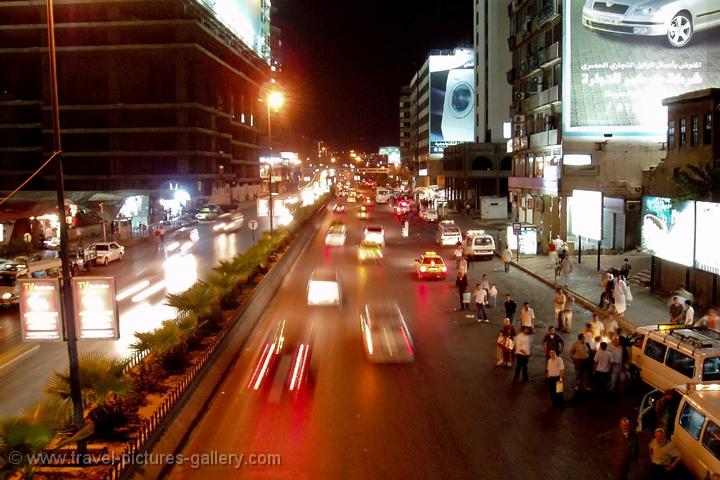 Damascus by night