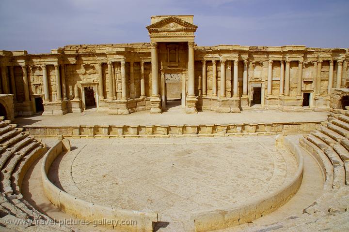 Palmyra, the Roman Amphitheatre