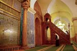Aleppo, man at prayer in the Grand Mosque