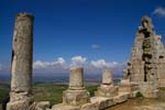 Deir Semaan, view over the landscape