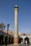Damascus, minaret at Saida Zeinab mosque 
