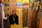 Aleppo, shopkeeper with local fashion