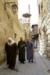 Aleppo, old men in an alley at the medina