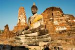 Ayuthaya was the ancient capital of the Kingdom of Siam (1350-1767)