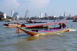 boats at the Chao Phraya River