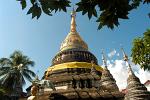 the Chedi (Stupa) at Wat Bup Pha Ram