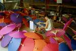 making umbrellas at Baw Sang (Umbrella Village)