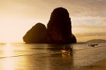 sunset Ao Nang Beach, Krabi
