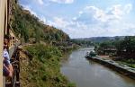 train ride along the River Kwai, Thai- Burma Railway, Kanchanaburi