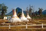 Three Pagoda Pass, on the Thai- Burmese (Mynamar) border
