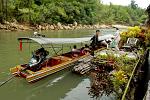 at a River Kwai jungle raft lodge