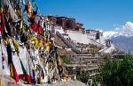 the Potala Palace, the former residence of the Dalai Lama