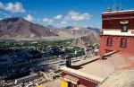 the view from the Potala Palace