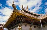 gilded roofs at the Jokhang