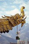 gilded dragon at the Jokhang