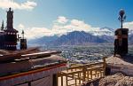 city and mountains from the Potala