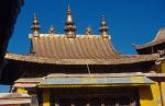 a gilded rooftop at the Potala