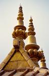 gilded ornaments at the Jokhang