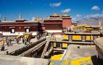 on the Potala roof