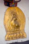 gilded rabbit decoration, Jokhang Temple