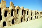 the Ghorfa's of Ksar Hallouf near Beni Kheddache