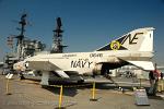 California - San Diego, navy jet at the Embarcadero