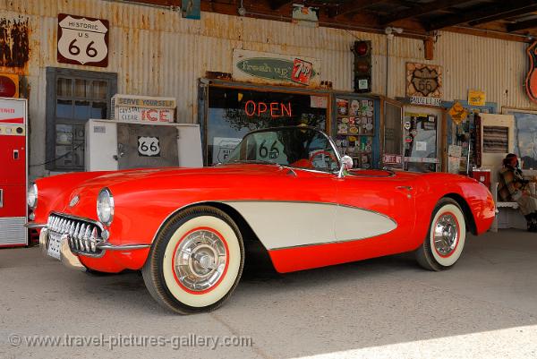 Arizona - Route 66, Hackberry, vintage car