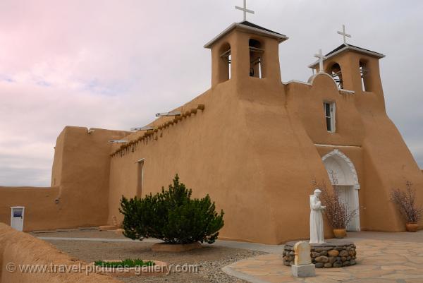 New Mexico- Taos, Pueblo, adobe architecture