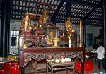 Buddhas at a temple altar