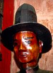 image made of paper mache at a temple