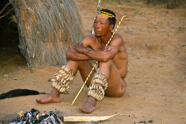 San (Bushmen), Kalahari, Namibia