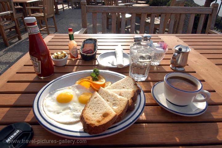 big breakfast at Big Sur