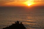 sunset at Julia Pfeiifer Burns State Park