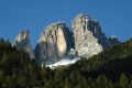 the Dolomites