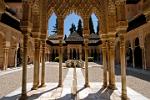 Alhambra, the Palace and Courtyard of the Lions