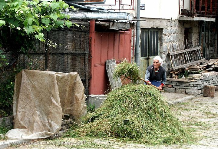 Dobrinishte village in the Pirin Mountains