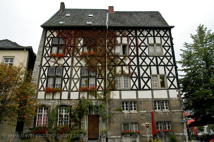 half-brick house in Kornelimünster, a village outside Aachen