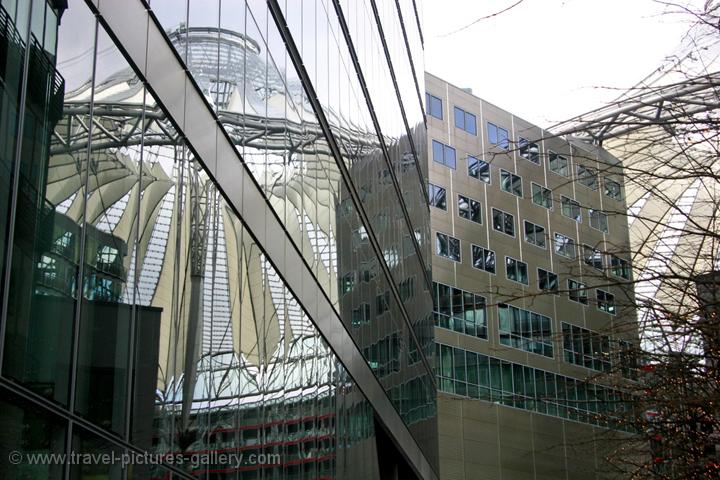 the Sony Center by Helmut Jahn, Potzdamer Platz