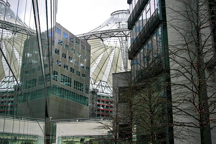 the Sony Center by Helmut Jahn, Potzdamer Platz