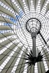 Umbrella Roof, the Sony Center by Helmut Jahn, Potzdamer Platz