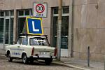 the Trabi, the Trabant car, a DDR relic