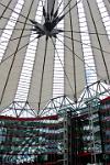 Umbrella Roof, the Sony Center by Helmut Jahn, Potzdamer Platz