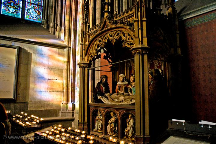 in a small Cathedral chapel