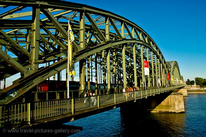 the bridge over the River Rhine, Rheinbrcke