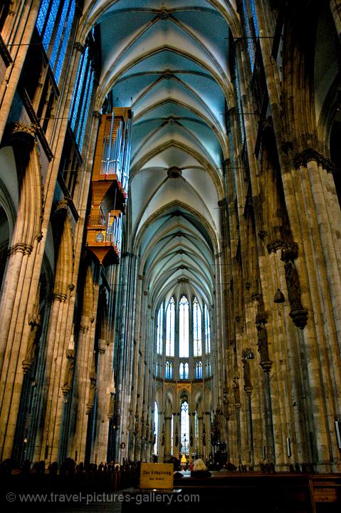 inside the Gothic Cathedral