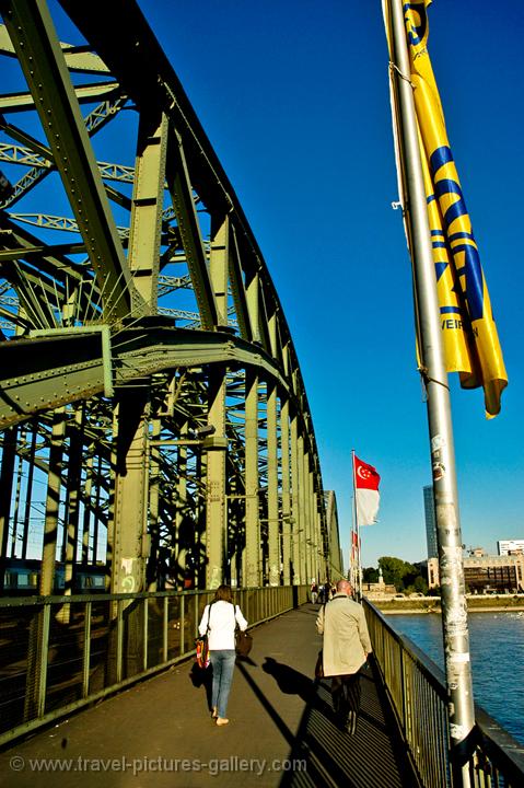 the bridge over the River Rhine, Rheinbrcke