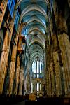 inside the Gothic Cathedral