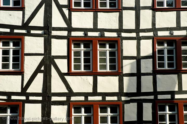 'fachwerk', half-timber houses