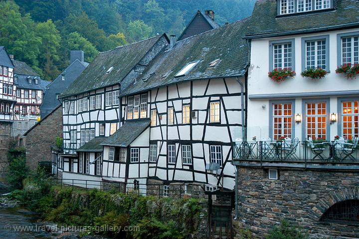 fachwerk, half-timber houses