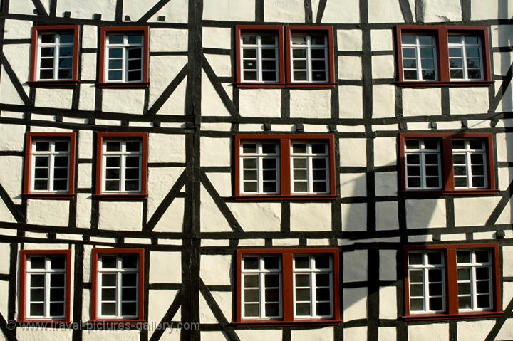 fachwerk, half-timber houses